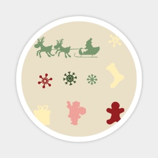 christmas pattern Magnet